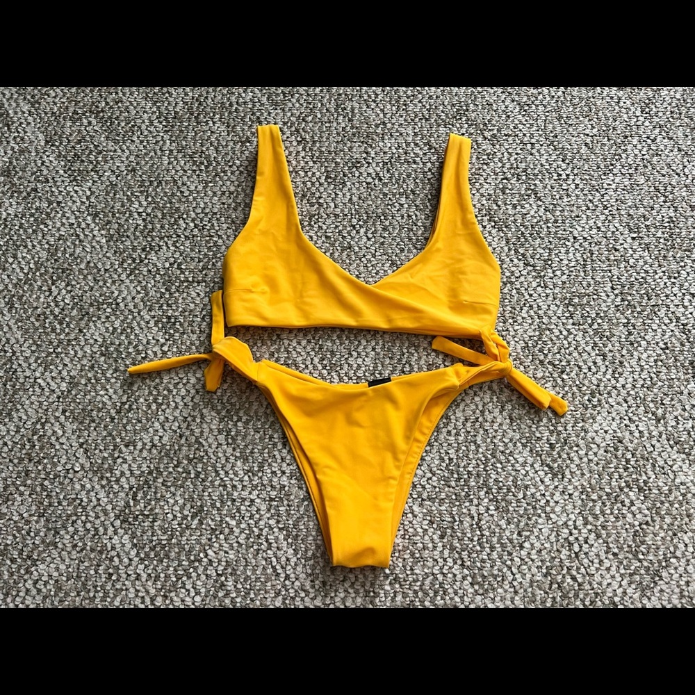 Yellow Blackbough bikini